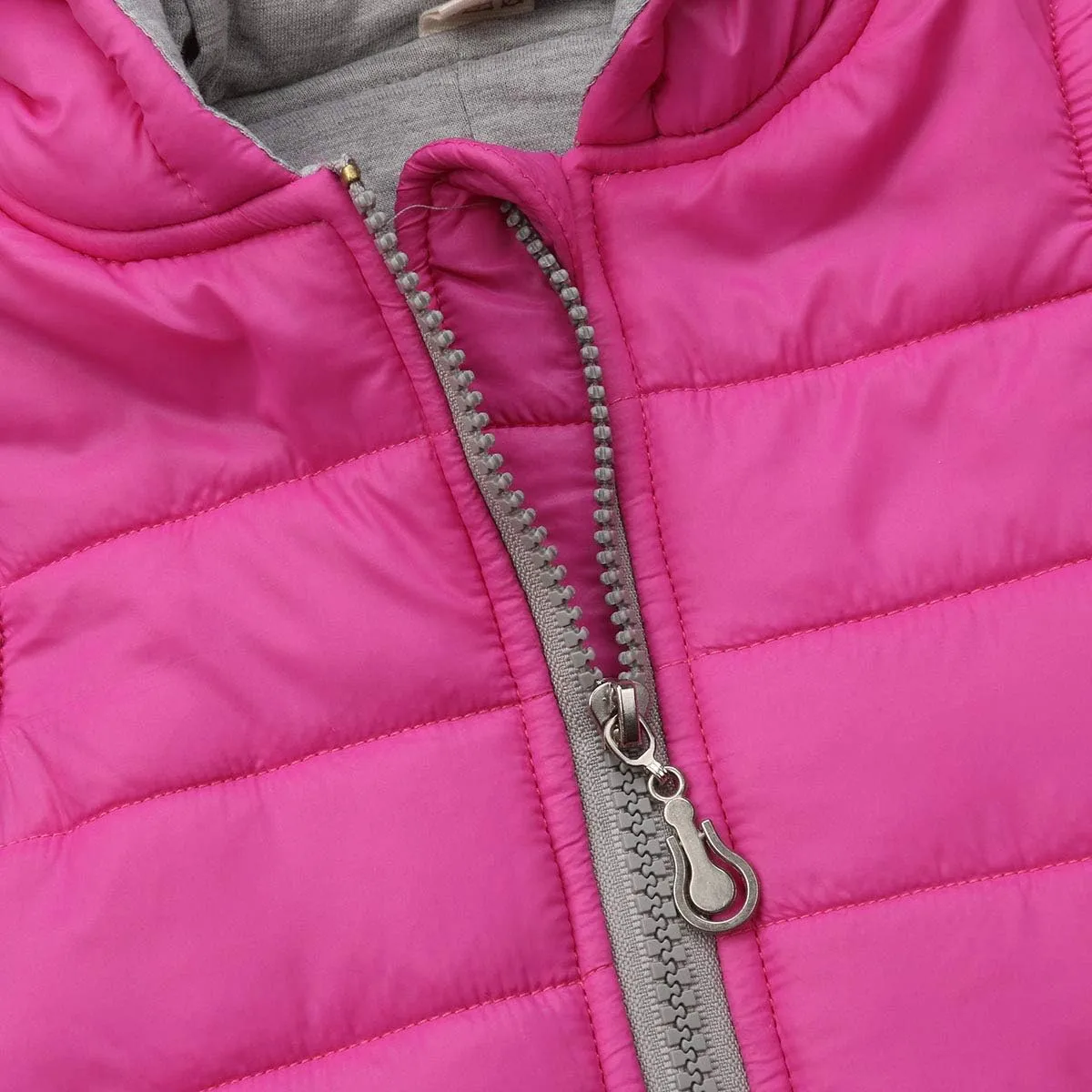 Kids Baby Boys Girls Dinosaur Hoodie Jacket Zipper Up Cotton Padded Hooded Coat Outwear