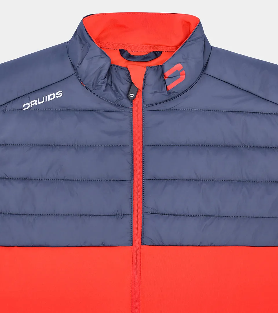 KIDS BLOQUE FIT GILET - RED / NAVY