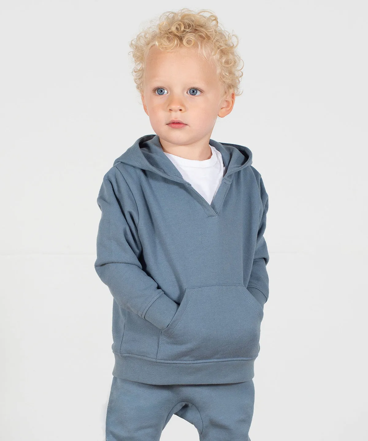 Kids sustainable hoodie | Heather Grey