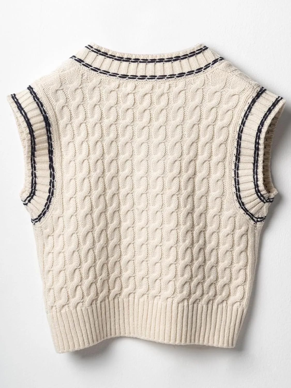 Kids Sweater Vest Girls Boys Toddler Vest V Neck Cute Tank Top