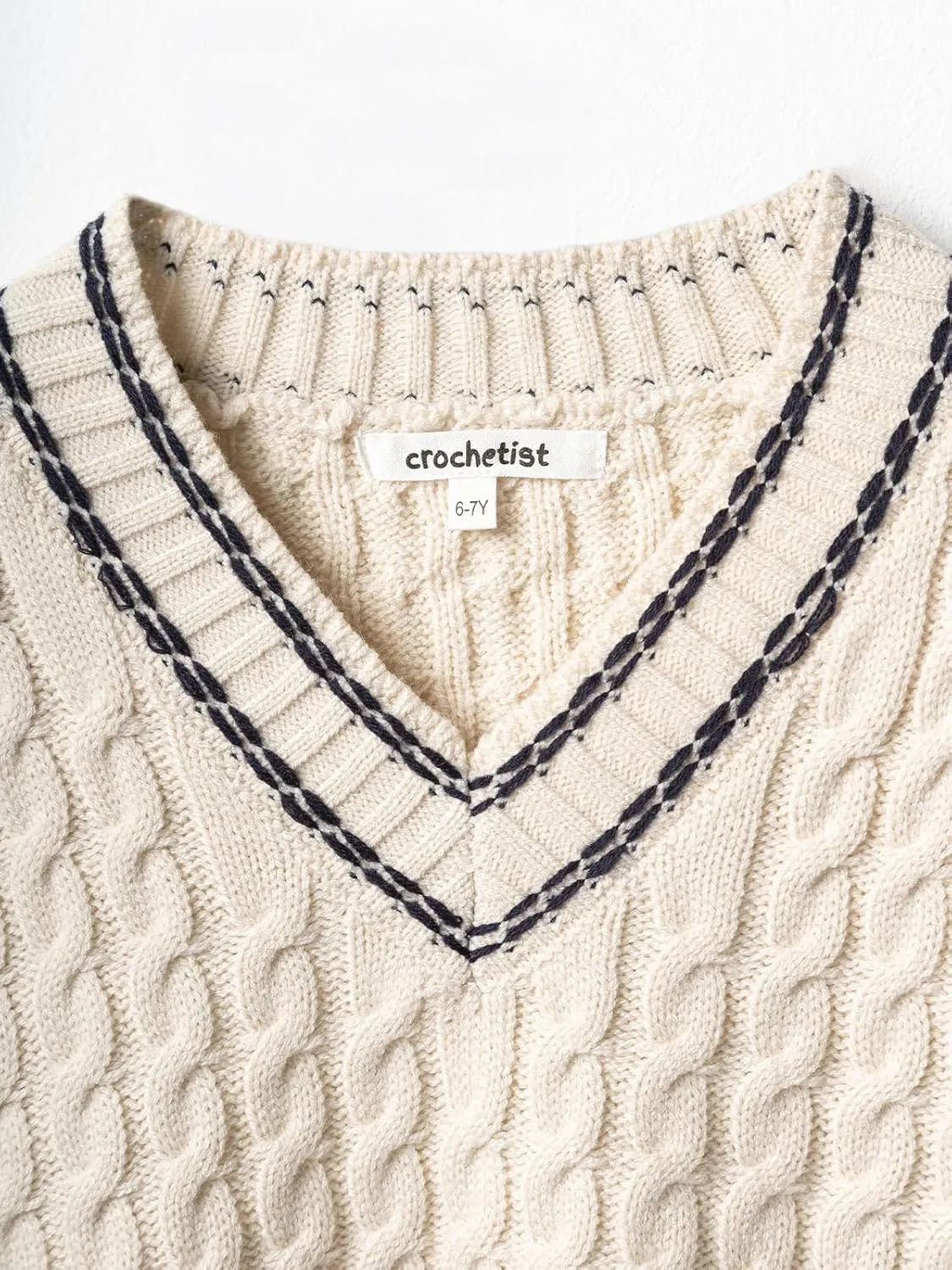 Kids Sweater Vest Girls Boys Toddler Vest V Neck Cute Tank Top