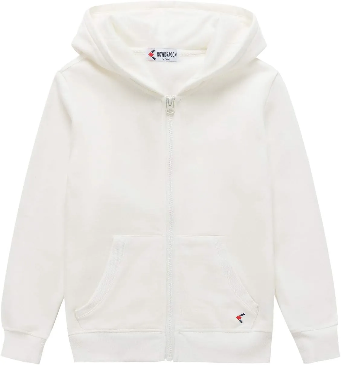 Kids Sweatshirt Classic Lounging Fleece Full-Zip Hoodie for Boys and Girls (3-12Years)