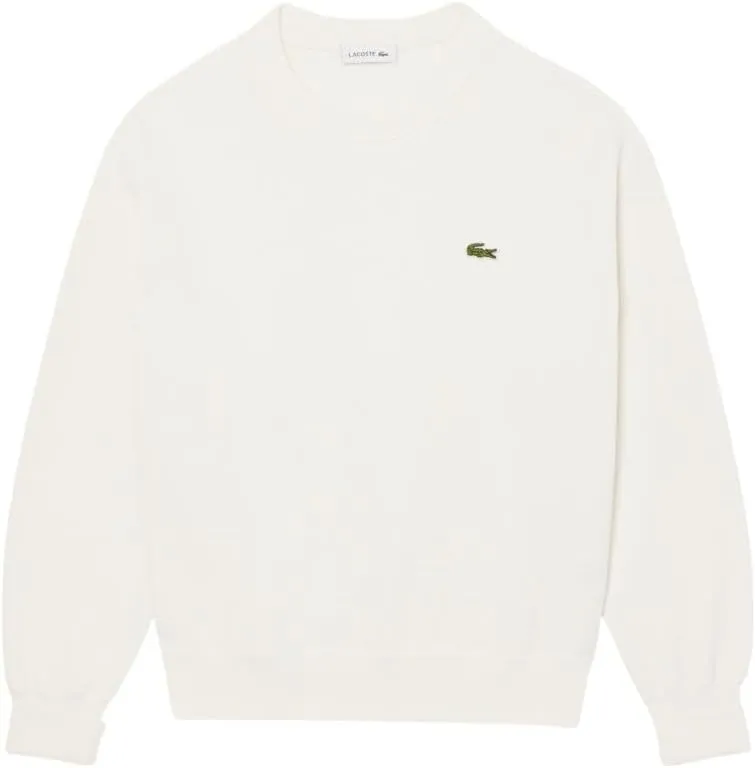 Lacoste Women's Crewneck Cotton Pullover Sweater