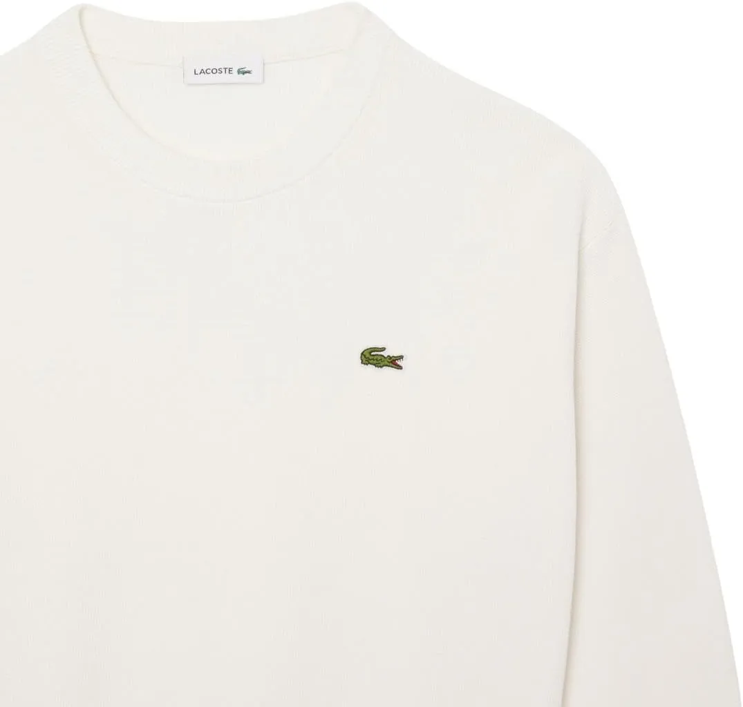 Lacoste Women's Crewneck Cotton Pullover Sweater
