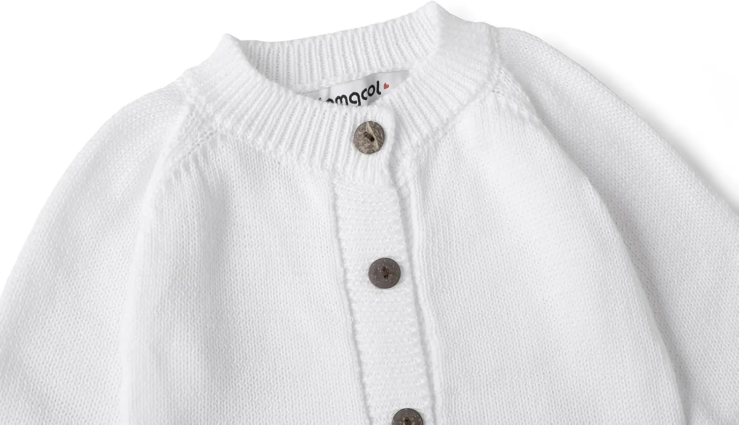 Lamgool Infant Baby Pullover Sweater Knitted Button Down Toddler Kids Sweatshirt for Spring