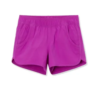 Lands' End Girls Comfort Waist Stretch Swim Shorts