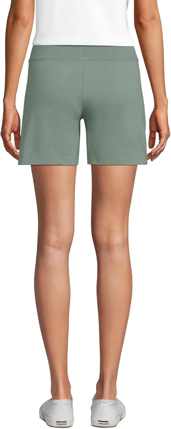 Lands' End Women's Starfish Mid Rise 7" Shorts