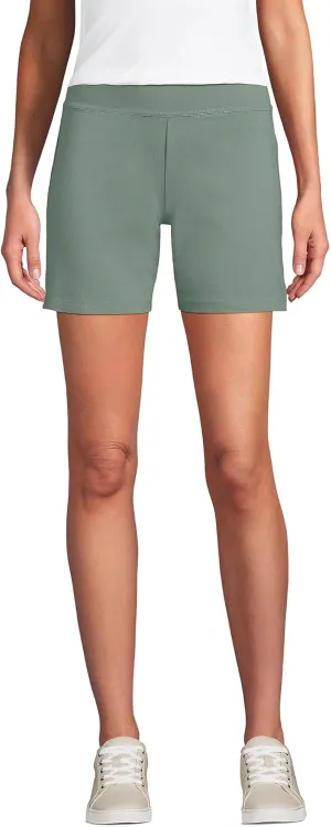 Lands' End Women's Starfish Mid Rise 7" Shorts