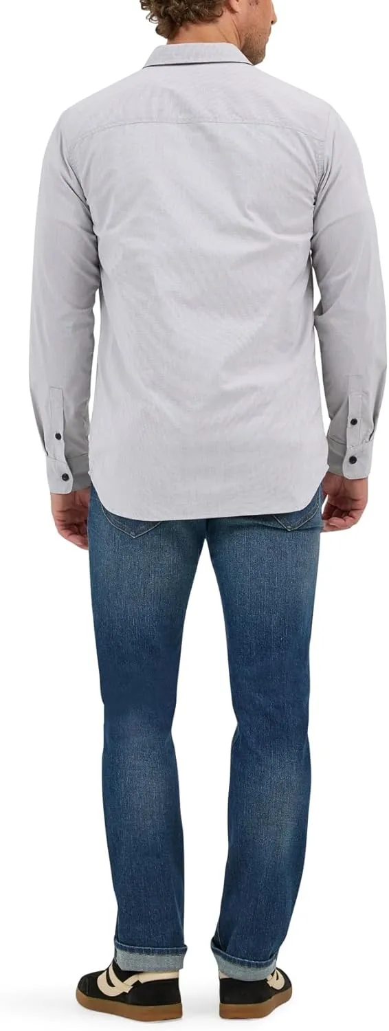 Lee Men's X Move Long Sleeve All-Purpose 1 Pocket Shirt