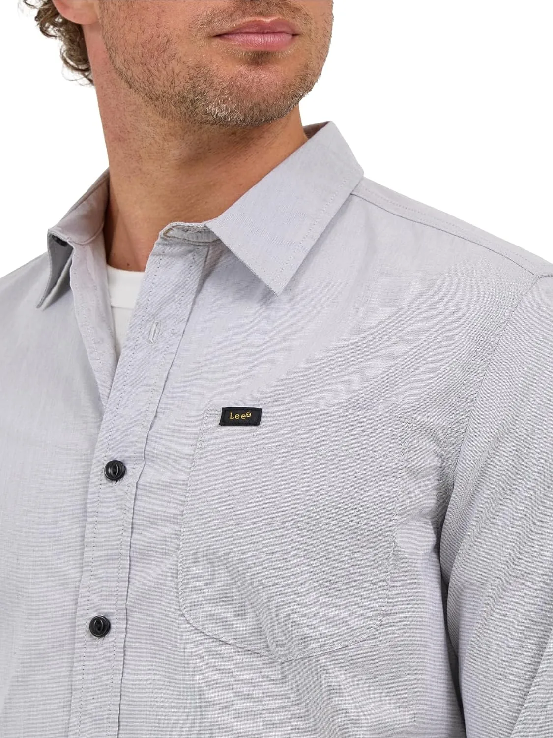 Lee Men's X Move Long Sleeve All-Purpose 1 Pocket Shirt