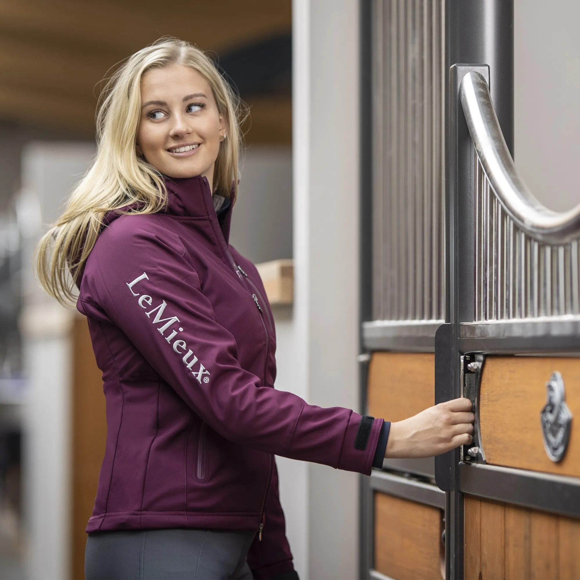 Lemieux Elite Soft Shell Jacket - Burgundy