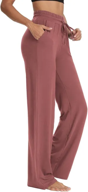 Linen Cotton Cargo Pants Straight Leg Summer Lounge High Waisted, Womens Pants Trendy Trousers Business Casual