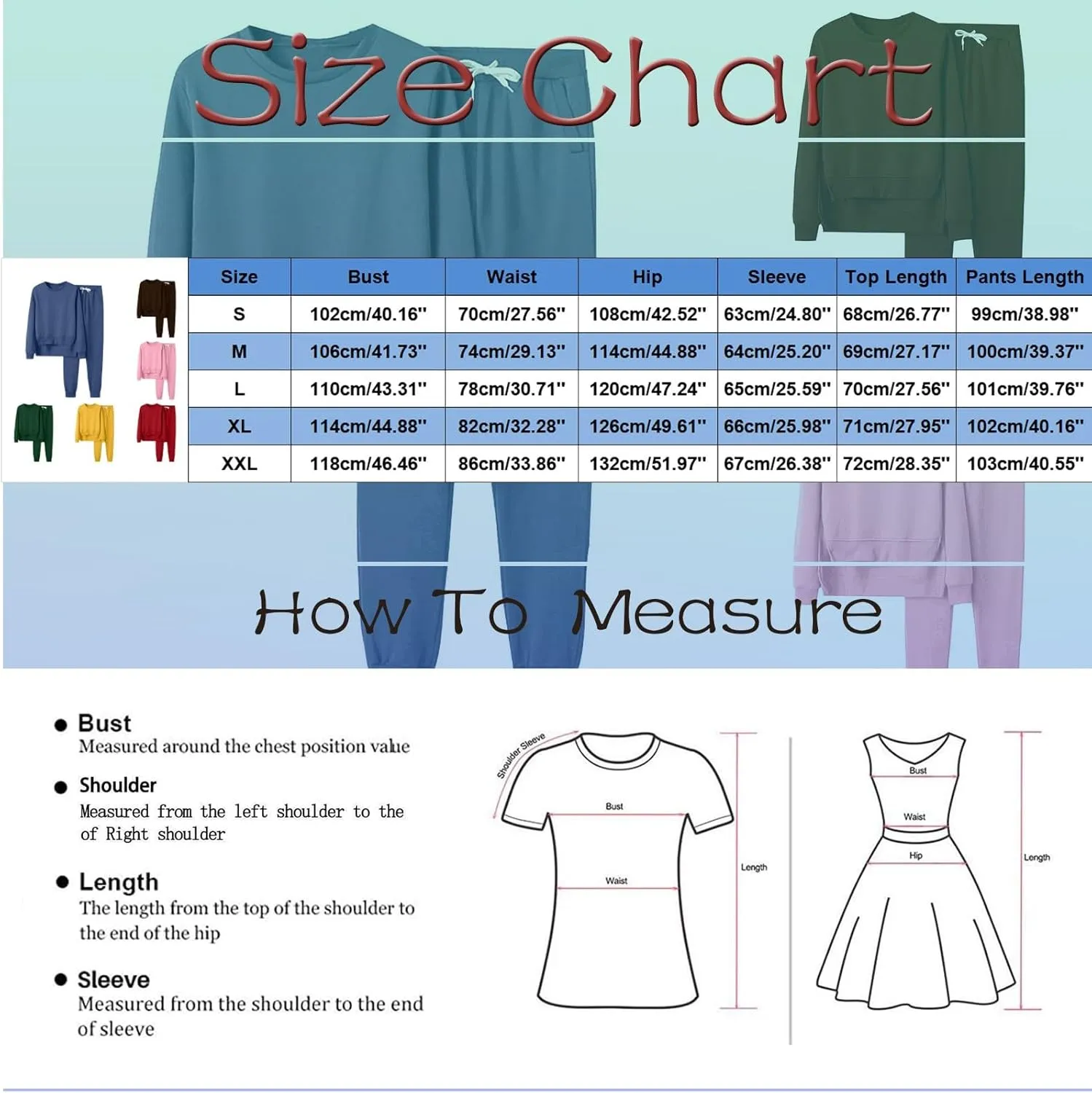 Lounge Sets for Women Two Piece Long Sleeve Crewneck Graphic Shorts Long Sleeve Tops Long Pants Tracksuits