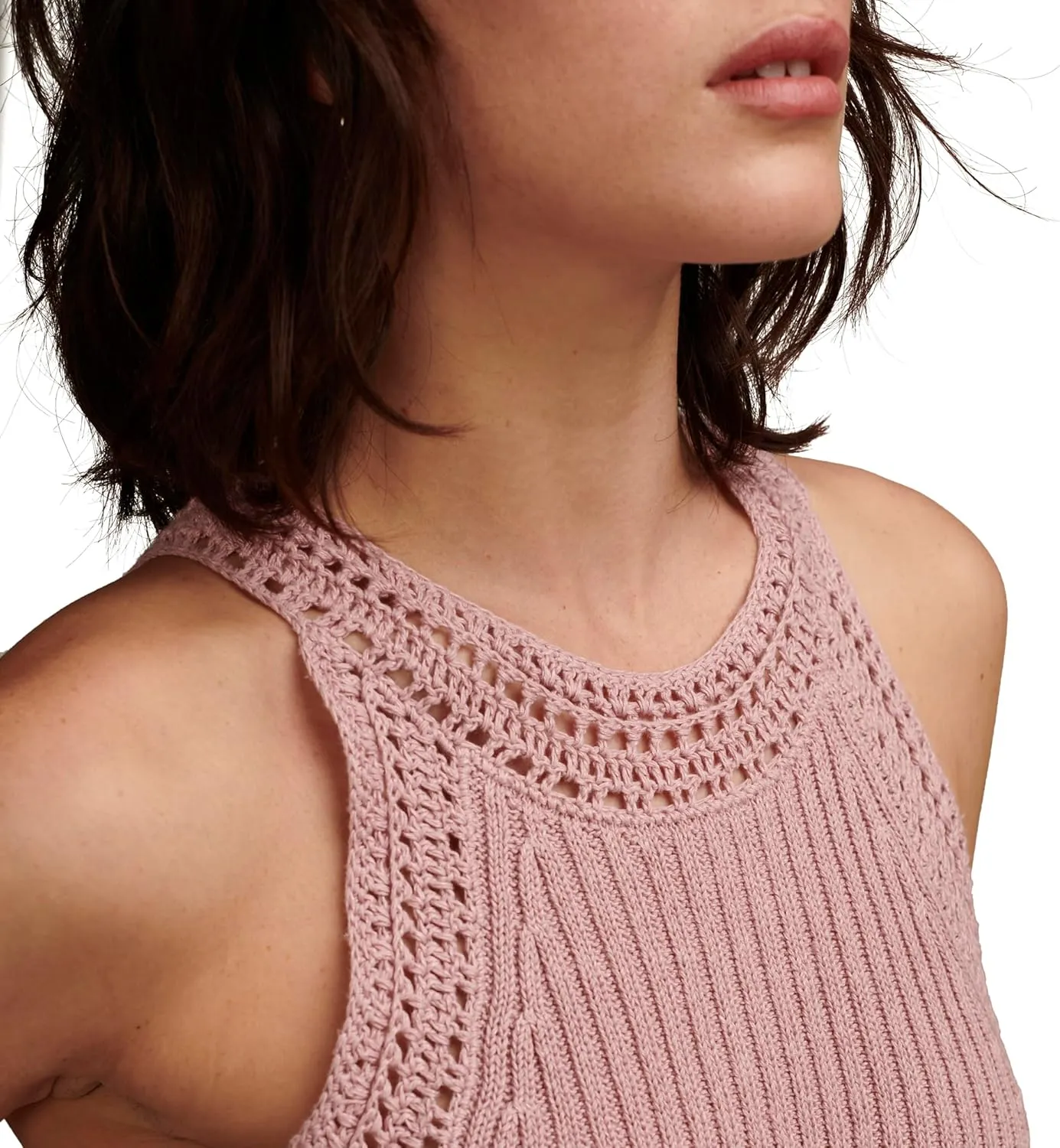Lucky Brand Women's Knit Rib Sweater Tank