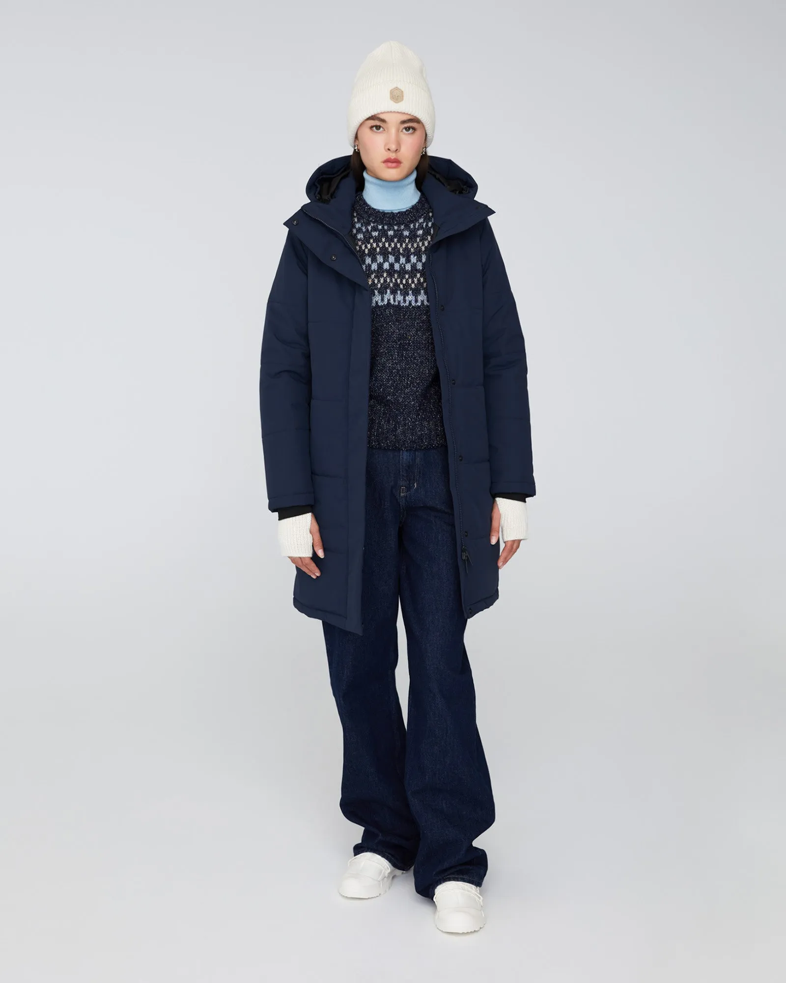 MADELINE | Hooded Insulated Winter Jacket