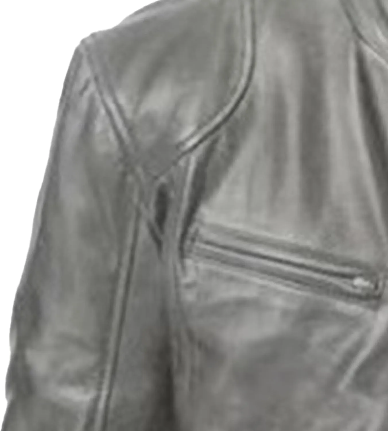Maiyifu-GJ Men's Leather Jackets Stand Collar Slim Fit Faux Leather Jacket Casual Lightweight Motorcycle Biker Coat Outerwear
