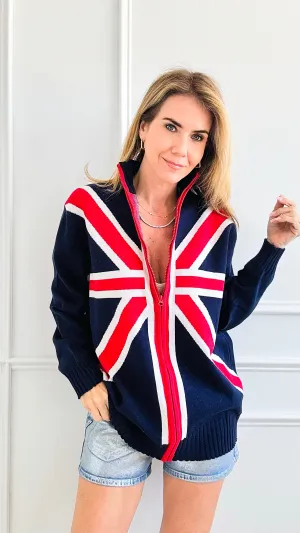 Memories of London Knit Sweater