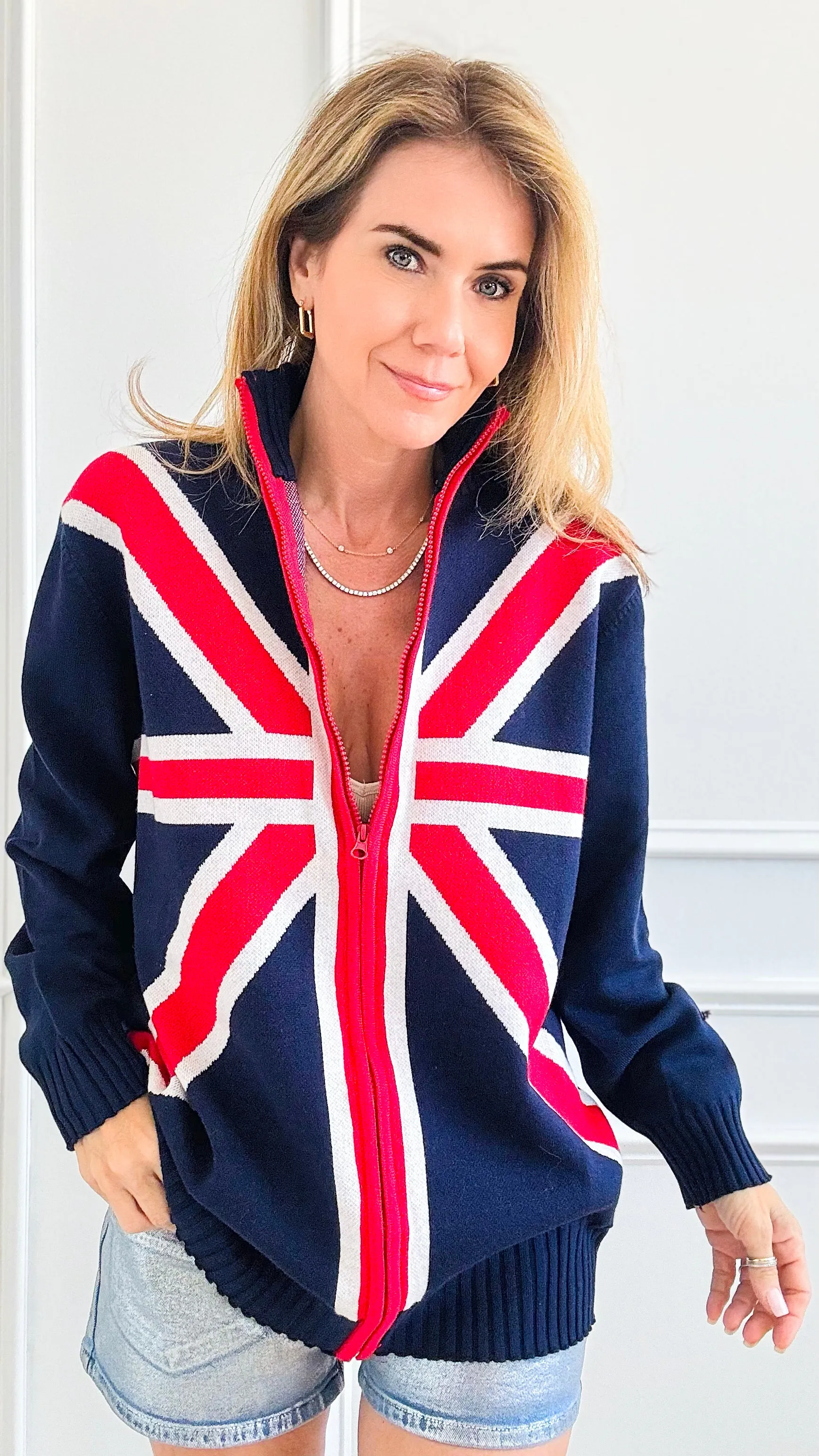 Memories of London Knit Sweater