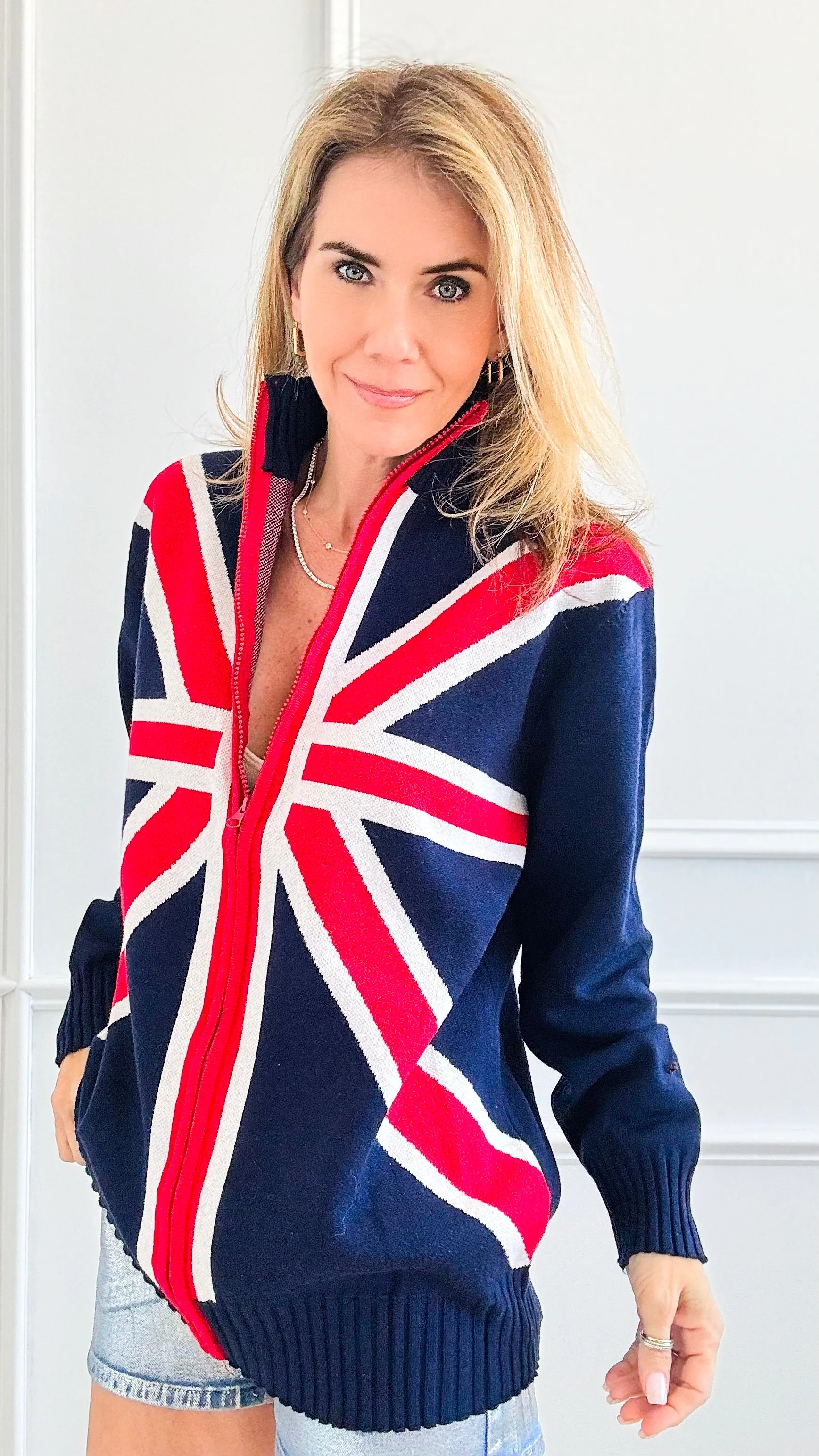 Memories of London Knit Sweater