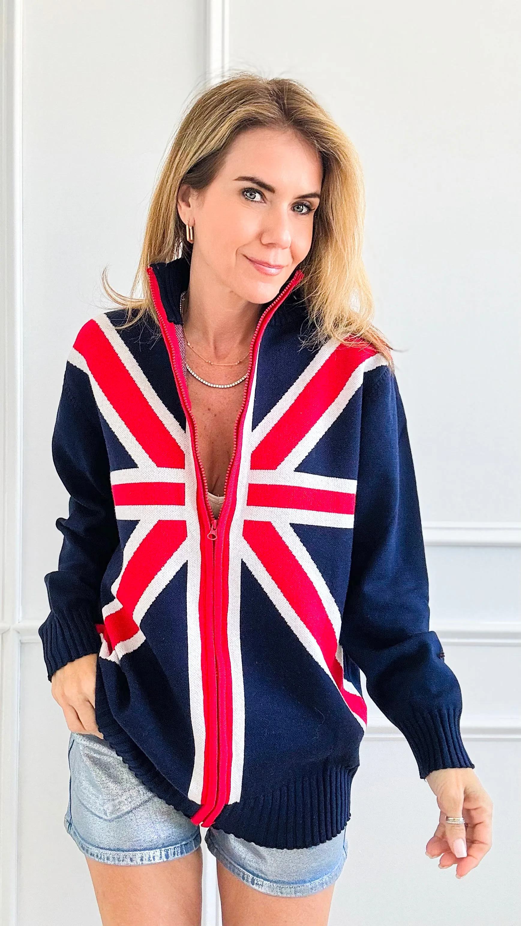 Memories of London Knit Sweater