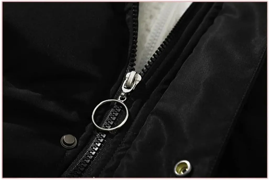 Men's Cotton Clothing Winter Thickened Loose Outdoor Camping Hooded Coat Padded Jacket