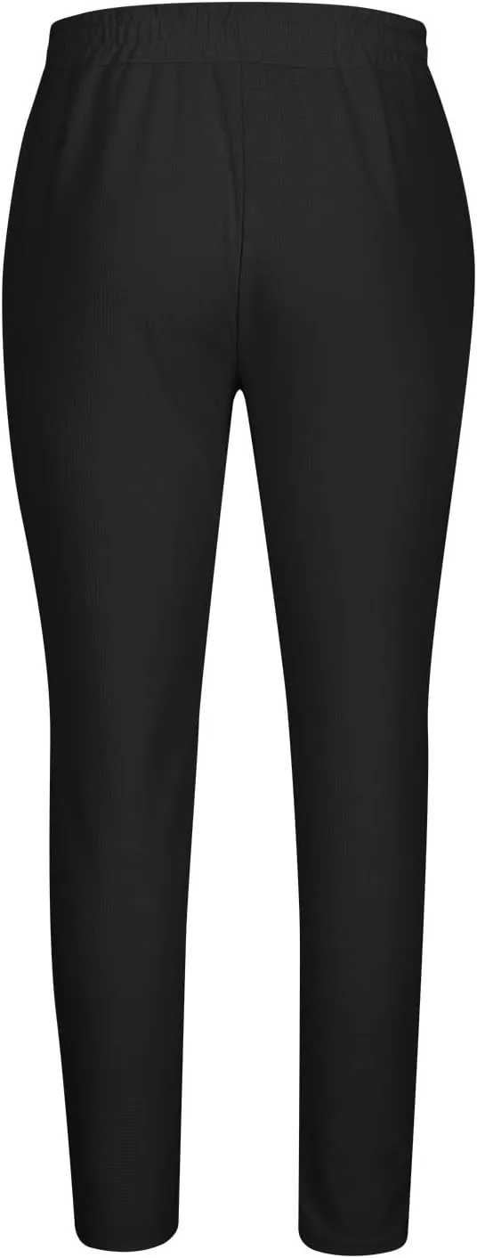 Men's Slim Fit Lightweight Athletic Joggers Hiking Sweatpants Stretch Running Track Gym Workout Pants with Pockets