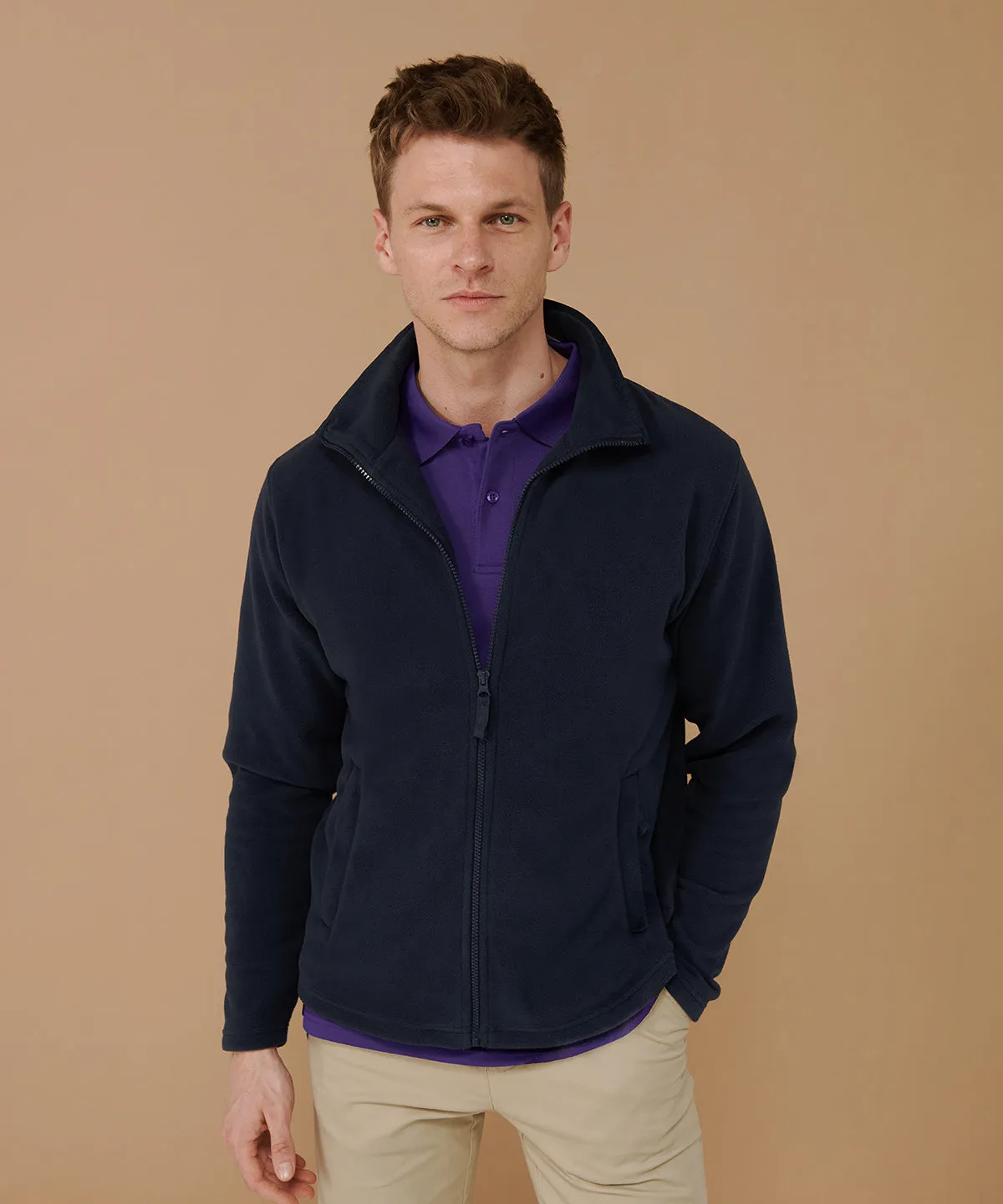 Microfleece jacket | Heather Grey