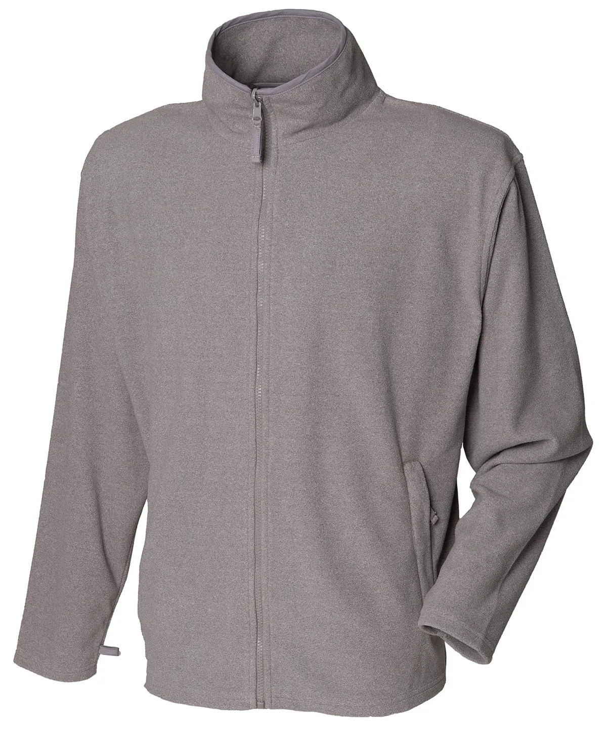 Microfleece jacket | Heather Grey
