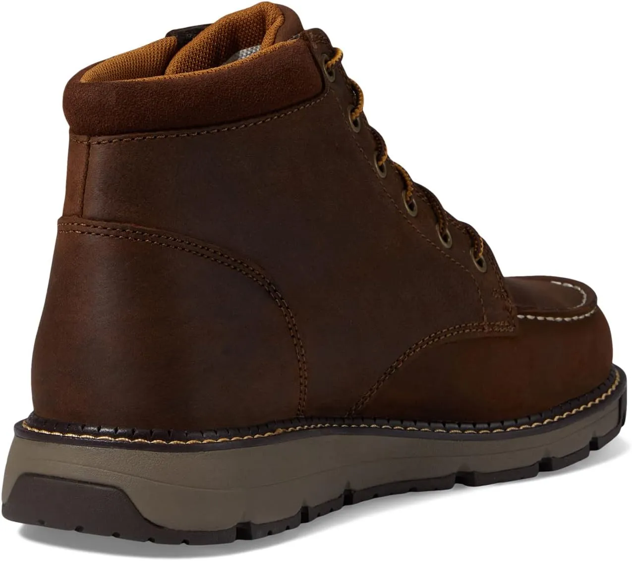 Millbrook 5" Moc Soft Toe Wedge Boot Carhartt, Dark Bison Oil Tanned