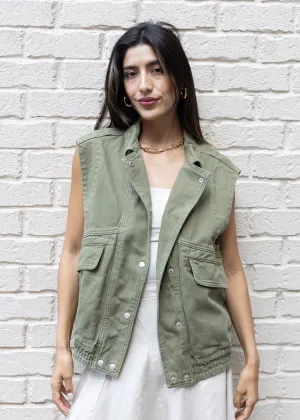 Molli Washed Utility Vest