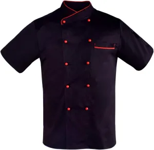 Nanxson Unisex Men' Chef Jacket Summer Short Sleeve Breathable Apparel Work wear Uniform CFM0048