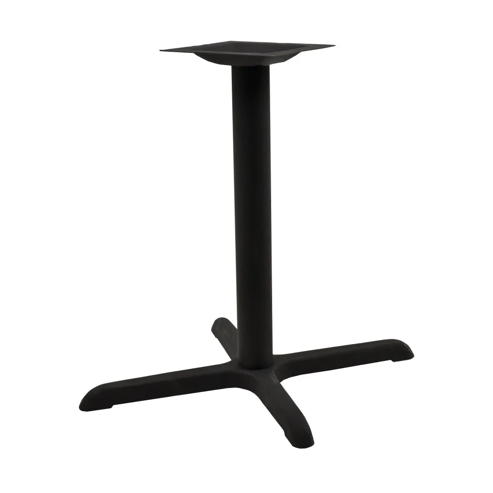 Nella 28.5" Metal Column with Square Top Spider for Standard Height Table - 43206