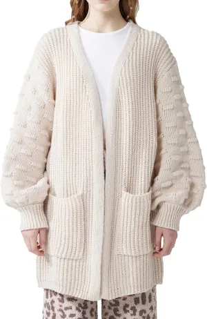 noflik Women's Oversized Sweater Cardigan with Pockets