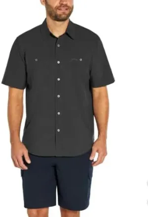 Orvis Mens Short Sleeve Shirts Casual - Woven Shirt Men with Chest Pockets - Button Down Shirts Collared