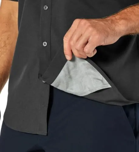 Orvis Mens Short Sleeve Shirts Casual - Woven Shirt Men with Chest Pockets - Button Down Shirts Collared