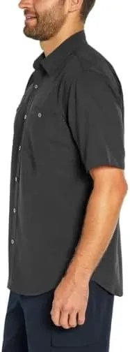 Orvis Mens Short Sleeve Shirts Casual - Woven Shirt Men with Chest Pockets - Button Down Shirts Collared