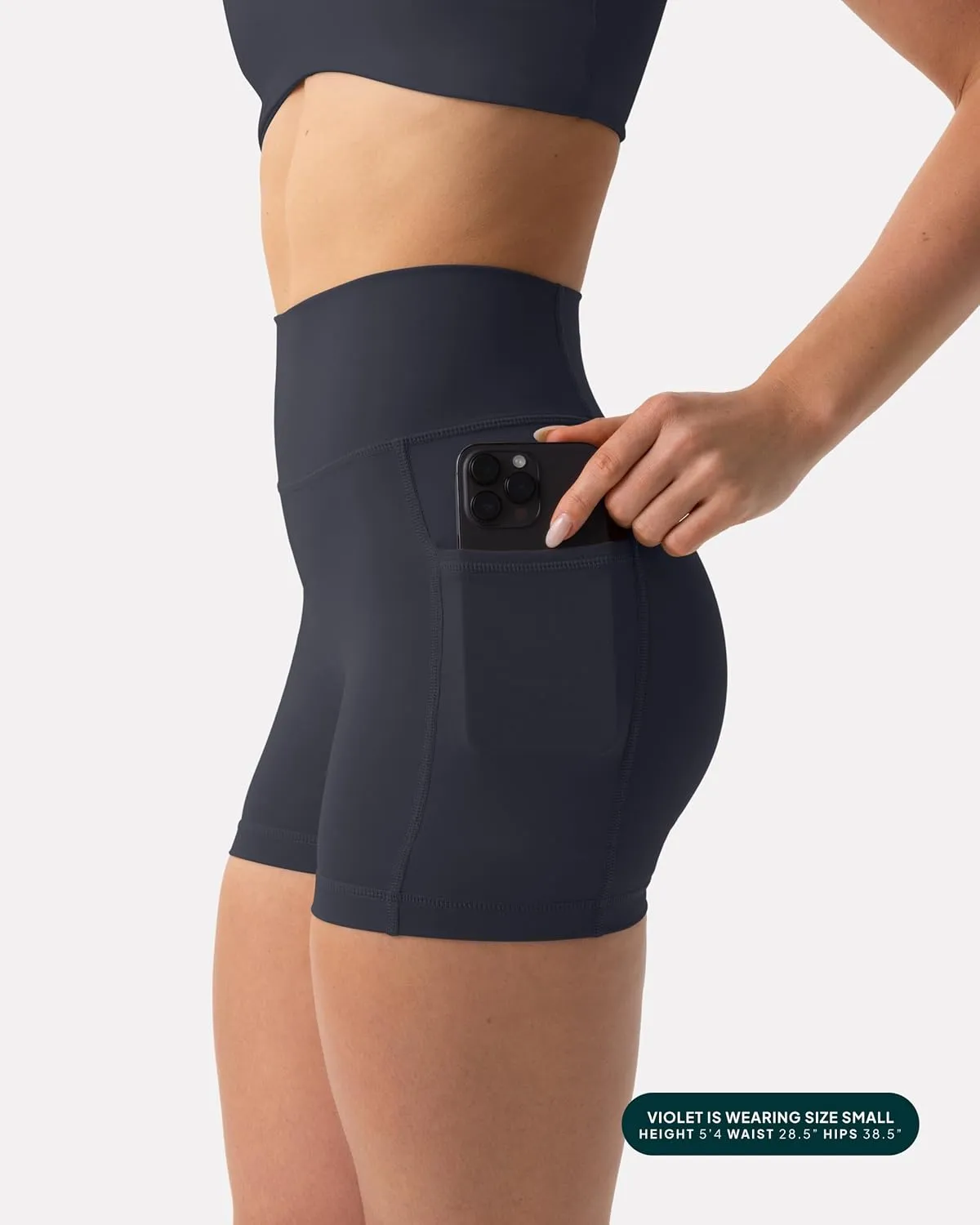 PAVOI ACTIVE Shorts with Pockets | Compressive High Waisted Butt Sculpting 4" & 6" Women's Biker Shorts | HiPerform XXS to 3X