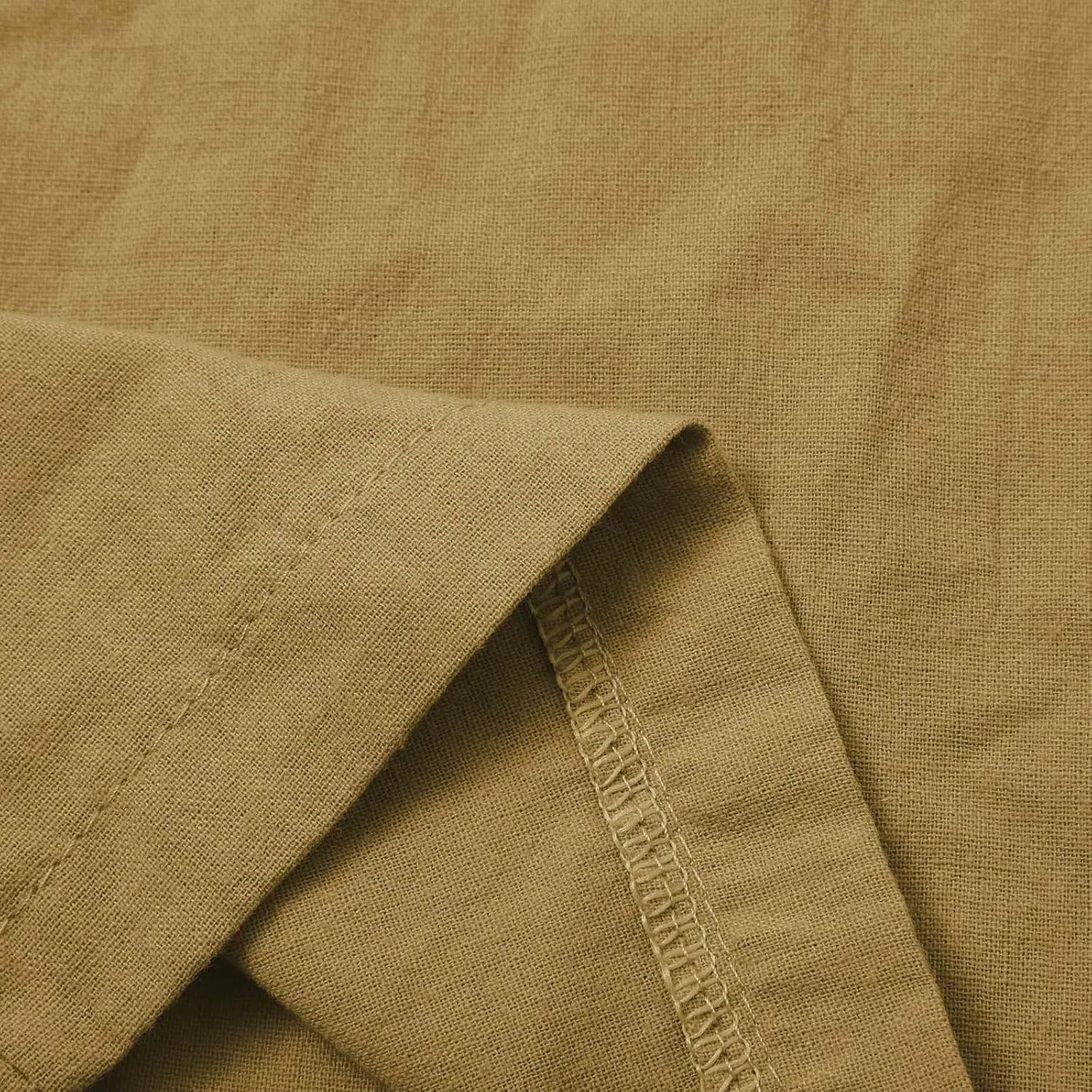 Petite Linen Pants for Women Summer Palazzo Wide Leg Linen Pant Loose Flowy Trousers