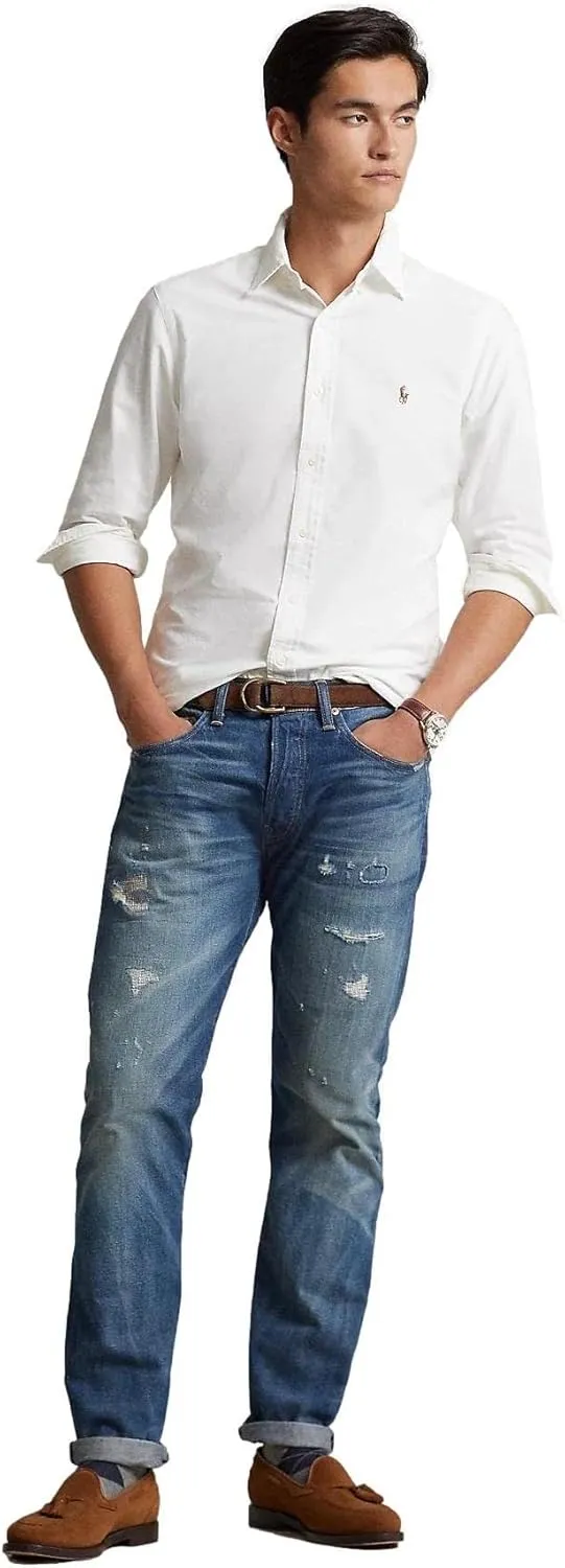 Polo Ralph Lauren Men's Classic Long Sleeve Oxford Shirt