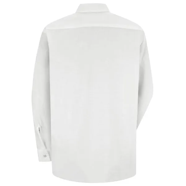Red Kap Women's Long Sleeve Specialized Pocketless Work Shirt - SP15