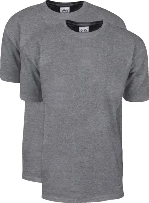 Shaka Wear Men's T Shirt  2 Pack 7 oz Max Heavyweight Cotton Short Sleeve Crewneck Tee Top Tshirts Regular Big Size S-7XL