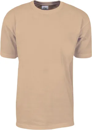 Shaka Wear Men's T Shirt  Max Heavyweight Cotton Short Sleeve Crew Neck Plain Tee Top Tshirts Regular Big Tall Size S-7XL