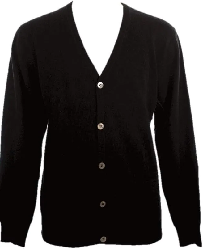 Shephe Men's Cardigan Button Closure Cashmere Sweater