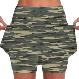 Skorts for Woman Women's High Waisted Tennis Skirts Skater Skort Tummy Control Golf Shorts Pockets Athletic Running