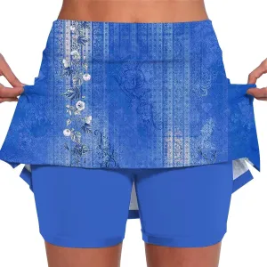 Skorts for Women 2025 Summer Tummy Control Solid Short Athletic Golf High Waist Active Basic Plus Size Clothes
