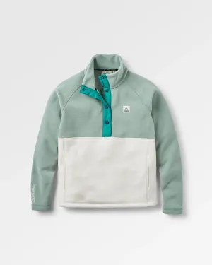 Snowdrop Recycled Polartec Fleece - Pistachio/Birch