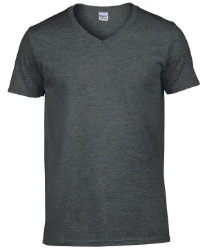 Softstyle v-neck t-shirt | Dark Heather