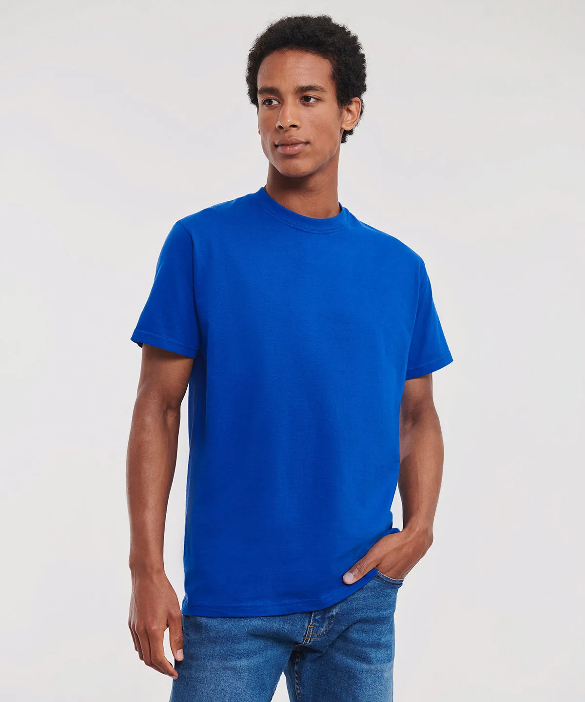 Super ringspun classic t-shirt | Mineral Blue