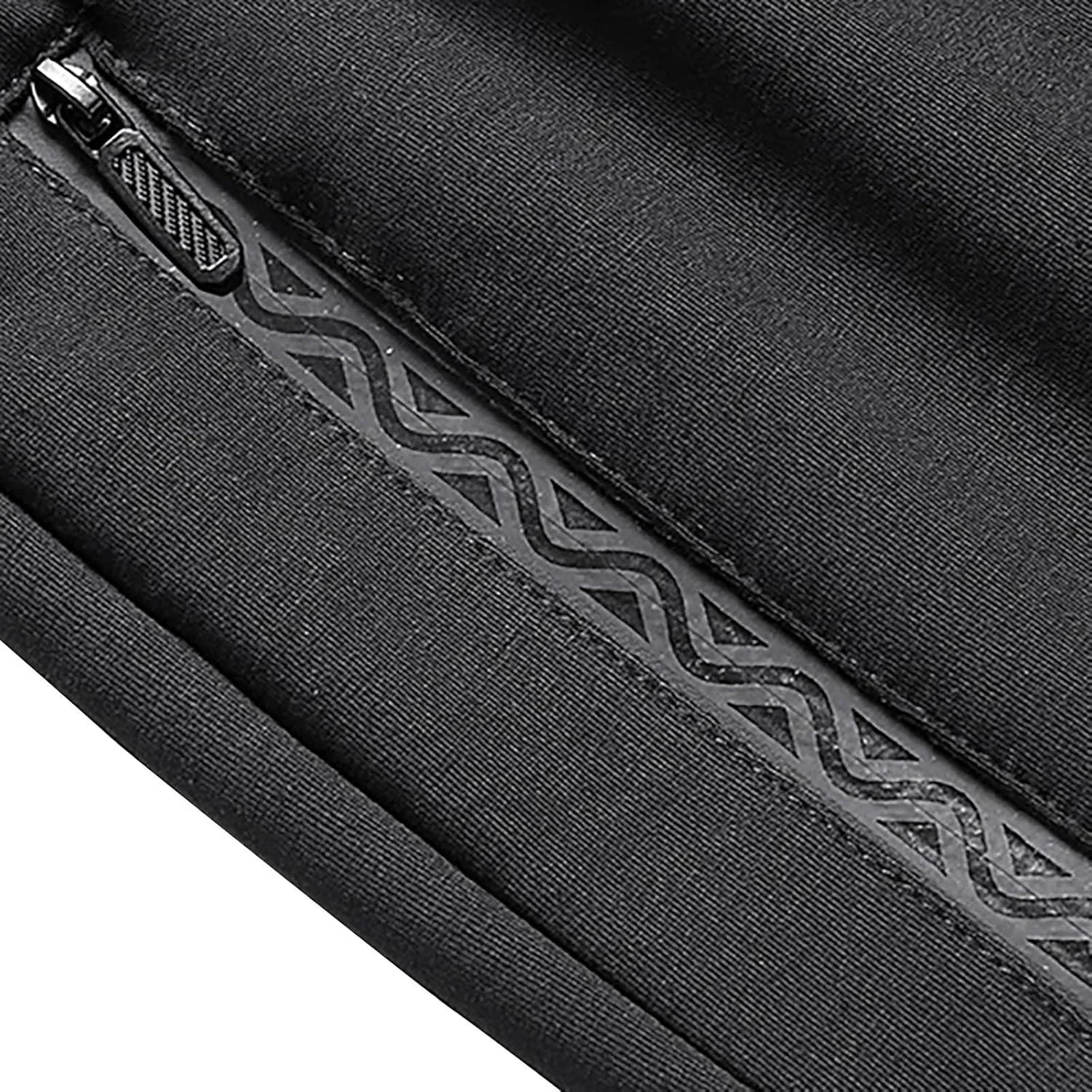 Sweatpants for Men Tapered Warm Thick Joggers Pants with Zip Pockets Fleece Slim Fit Workout Running Gym Sweat Pants