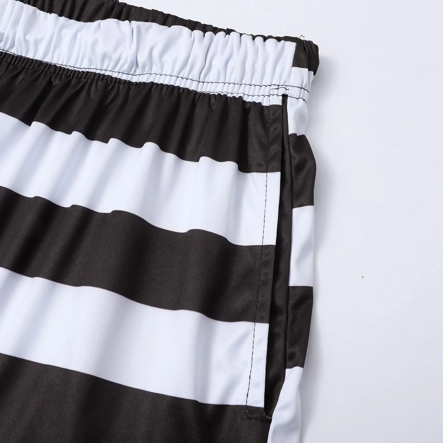 Swimsuit Men Scenery National Flag Digital Print Drawstring with Elastic Waist Casual His and Hers Matching Outfits